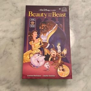 Disney Parks VHS Plush Beauty and the Beast